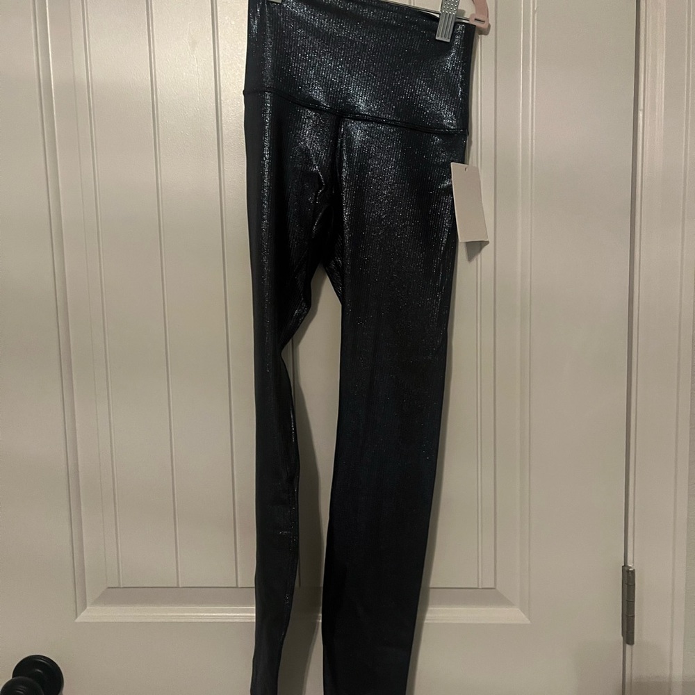Lululemon Athletica Shine Ribbed Leggings